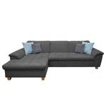 Ecksofa Charlo Antiklederlook - Longchair davorstehend links