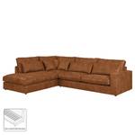 Ecksofa Coolock Antiklederlook