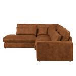 Antiklederlook Coolock Ecksofa