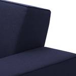 Ecksofa Dallas Webstoff Webstoff Milan: Dunkelblau - Longchair davorstehend links