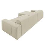 Ecksofa Deering Webstoff Sand - Longchair davorstehend links