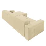 Ecksofa Deering Webstoff Hellbeige - Longchair davorstehend rechts