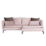 Ecksofa Duri Samt Rose`