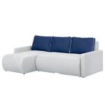 Ecksofa El Calvario (mit Schlaffunktion) Strukturstoff Longchair davorstehend links - Granit