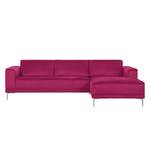 Ecksofa Grapefield Webstoff Cyclam - Longchair davorstehend rechts