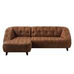 Ecksofa Graya Antiklederoptik - Cognac