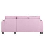 Ecksofa Greenwood I Webstoff Mauve - Longchair davorstehend rechts