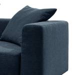 Hoekbank Heaven Casual XL Donkerblauw - Longchair vooraanzicht links - Slaapfunctie - Opbergruimte