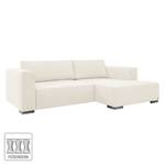 Divano angolare Heaven Colors Style S Tessuto - Tessuto TCU: 0 pure white - Longchair preimpostata a destra - Nessuna funzione