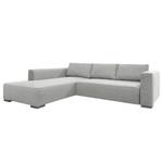 Ecksofa Heaven Colors Style XL Webstoff Stoff TCU: 9 light grey - Longchair davorstehend links - Keine Funktion