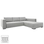 Canapé d'angle Heaven Colors Style XL Tissu - Tissu TCU : 9 light grey - Méridienne courte à droite (vue de face) - Sans fonction