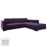 Ecksofa Heaven Colors Style XL Webstoff Webstoff - Stoff TCU: 47 very purple - Longchair davorstehend rechts - Keine Funktion