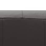 Ecksofa HUDSON mit Rundecke Echtleder Neka: Grau - Ecke davorstehend links