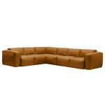 Ecksofa Hudson VI Echtleder Echtleder Neka: Cognac - Ecke davorstehend links