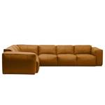 Ecksofa Hudson VI Echtleder Echtleder Neka: Cognac - Ecke davorstehend links