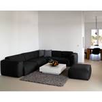 Ecksofa Hudson VI Webstoff Webstoff Saia: Anthrazit - Ecke davorstehend rechts