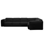 Ecksofa Hudson VI Webstoff Webstoff Saia: Anthrazit - Ecke davorstehend rechts