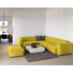 Ecksofa Hudson VI Webstoff Webstoff Milan: Gelb - Ecke davorstehend links