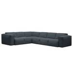 Ecksofa Hudson VI Webstoff Webstoff Anda II: Grau - Ecke davorstehend links