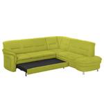 Ecksofa Kabalo Webstoff Lemon - Relaxfunktion