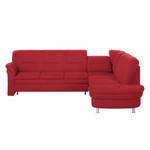 Ecksofa Kabalo Webstoff Webstoff - Rot - Relaxfunktion