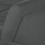 Canapé d'angle Kabalo Tissu - Gris foncé - Sans fonction - Sans fonction