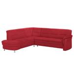 Ecksofa Kabalo Webstoff Rot - Relaxfunktion