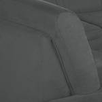 Canapé d'angle Kabalo Tissu - Gris foncé - Sans fonction - Sans fonction