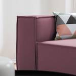 Ecksofa KINX mit Longchair Webstoff - Webstoff Osta: Flieder - Breite: 294 cm - Longchair davorstehend rechts - Keine Funktion