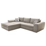 Ecksofa Le Roy (mit Schlaffunktion) Flachgewebe - Beige