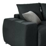 Ecksofa Letcher (Mit Schlaffunktion) Webstoff - Longchair davorstehend rechts