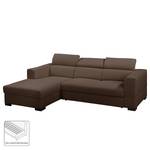 Ecksofa Lipley (mit Schlaffunktion) Webs Braun - Textil - 259 x 99 x 167 cm