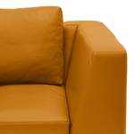 Ecksofa Madison I Echtleder Echtleder Neka: Cognac - Breite: 255 cm - Ottomane davorstehend links