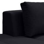 Ecksofa Madison I Webstoff Webstoff Saia: Anthrazit - Breite: 319 cm - Ottomane davorstehend links