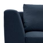 Ecksofa Madison I Webstoff Webstoff Anda II: Blau - Breite: 319 cm - Ottomane davorstehend rechts