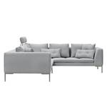 Ecksofa Madison II Webstoff Webstoff Anda II: Silber - Breite: 238 cm - Ecke davorstehend links