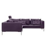 Ecksofa Madison II Webstoff Webstoff Anda II: Violett - Breite: 238 cm - Ecke davorstehend links