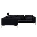 Ecksofa Madison II Webstoff Webstoff Saia: Anthrazit - Breite: 238 cm - Ecke davorstehend links