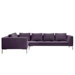 Ecksofa Madison II Webstoff Webstoff Anda II: Violett - Breite: 319 cm - Ecke davorstehend links