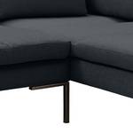 Ecksofa Madison II Webstoff Webstoff Anda II: Grau - Breite: 238 cm - Ecke davorstehend rechts