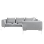 Ecksofa Madison II Webstoff Webstoff Anda II: Silber - Breite: 238 cm - Ecke davorstehend rechts