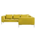 Ecksofa Madison II Webstoff Webstoff Milan: Gelb - Breite: 238 cm - Ecke davorstehend rechts