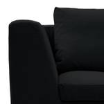 Ecksofa Madison II Webstoff Webstoff Saia: Anthrazit - Breite: 238 cm - Ecke davorstehend rechts