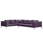 Ecksofa Madison II Webstoff Webstoff Anda II: Violett - Breite: 319 cm - Ecke davorstehend rechts