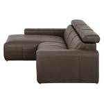 Ecksofa Malvern I Echtleder Braun - Echtleder - 310 x 82 x 180 cm