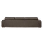 Ecksofa Malvern I Echtleder Braun - Echtleder - 310 x 82 x 180 cm