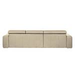 Ecksofa Malvern I Echtleder Grau - Echtleder - 310 x 82 x 180 cm