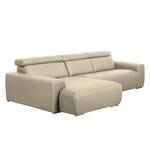 Ecksofa Malvern I Echtleder Grau - Echtleder - 310 x 82 x 180 cm