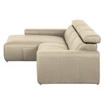 Ecksofa Malvern I Echtleder Grau - Echtleder - 310 x 82 x 180 cm