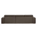 Ecksofa Malvern I Echtleder Braun - Echtleder - 310 x 82 x 180 cm